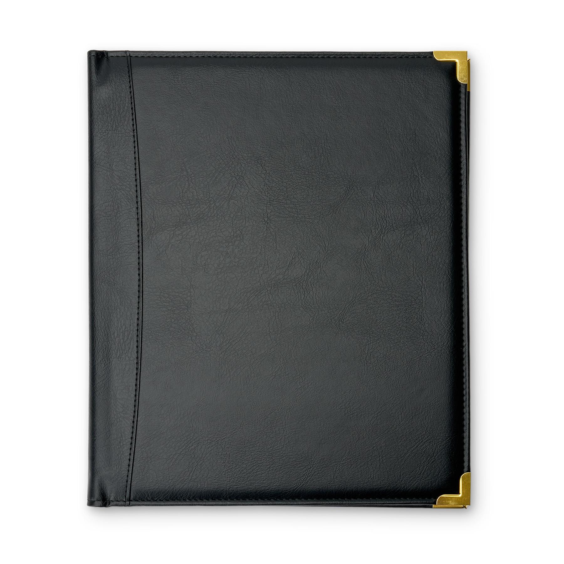 Music Folder - Deluxe Padded With Brass Corners (Black) | Protec